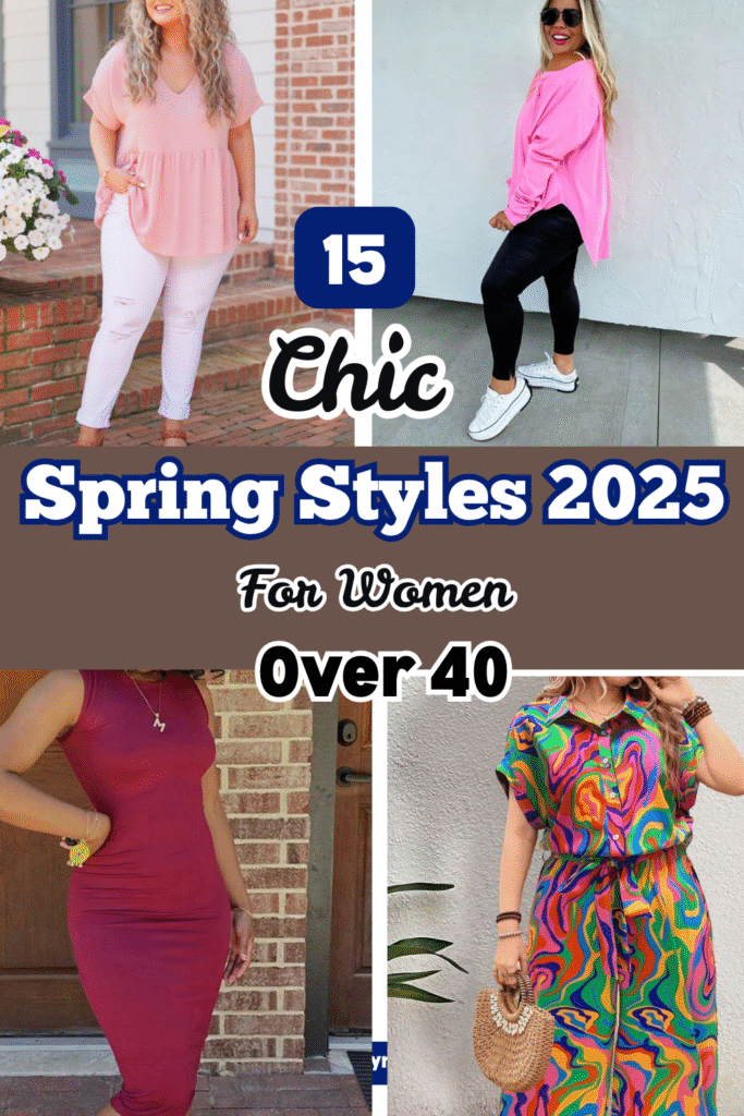 Spring Styles 2025 for Women Over 40