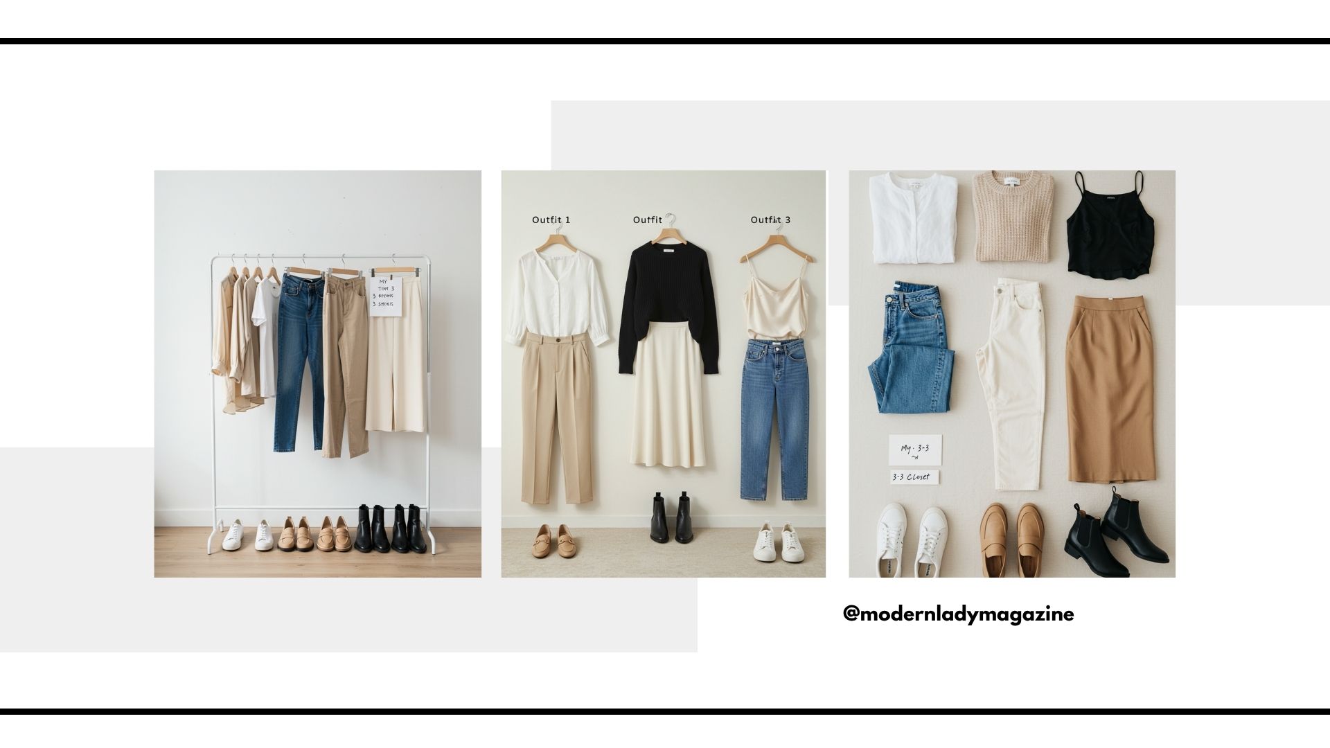 3-3-3 rule for clothing