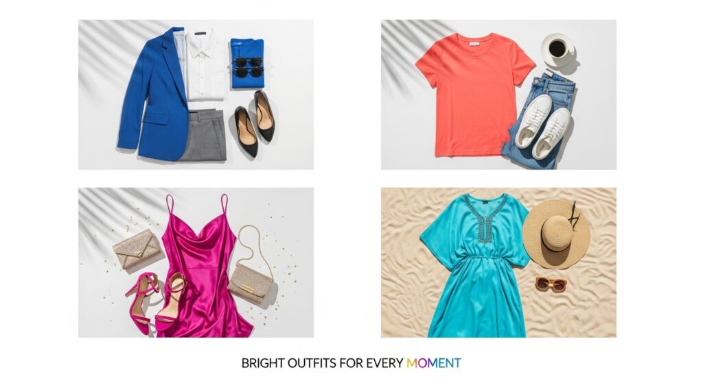 Bright outfits for every moments