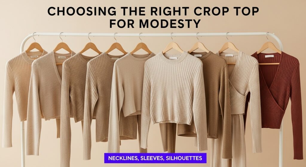 Choosing right crop tops