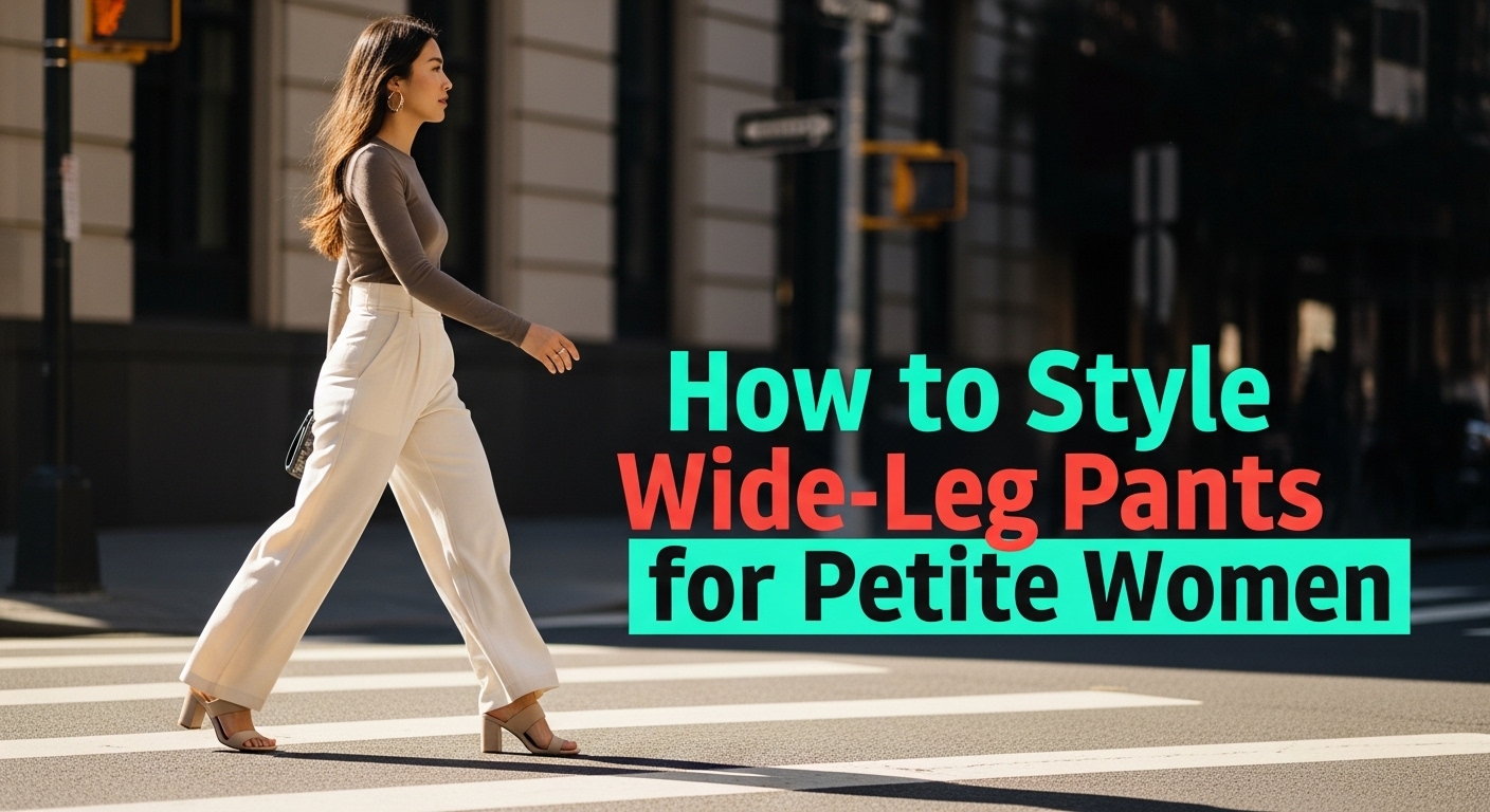 Style wide-leg pants for petite women