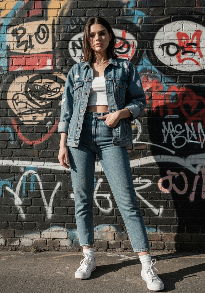 1980s Flashback outfit idea 6