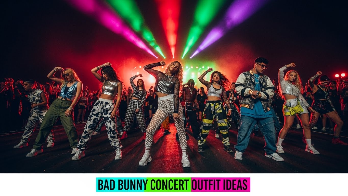 Bad Bunny concert outfits