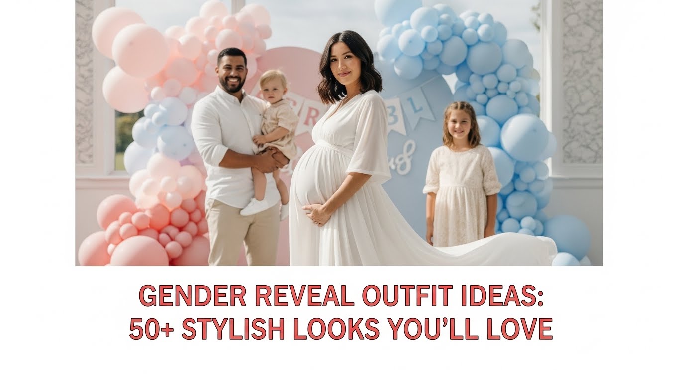 Gender reveals outfits