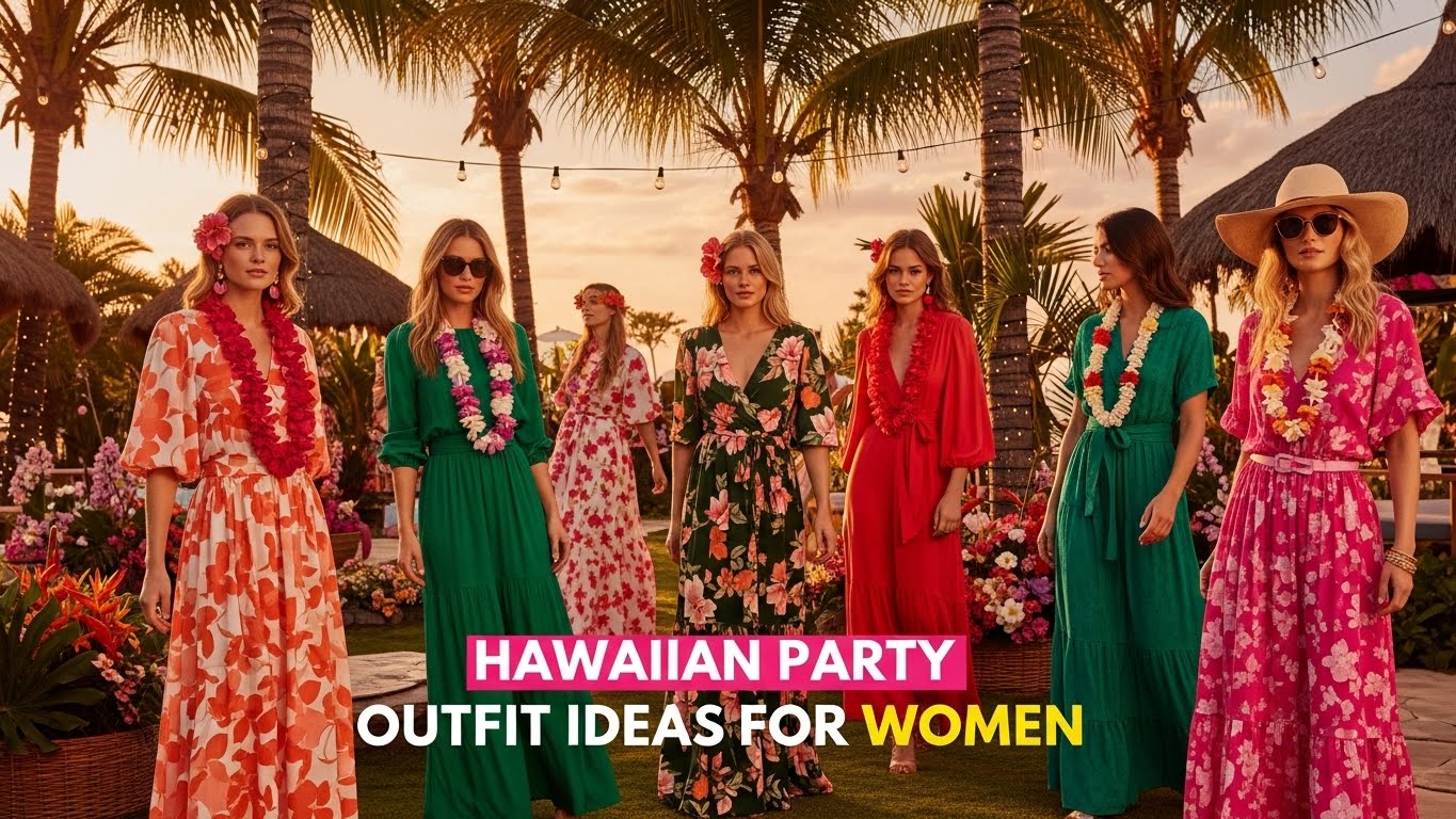 Hawaiian party outfits for women