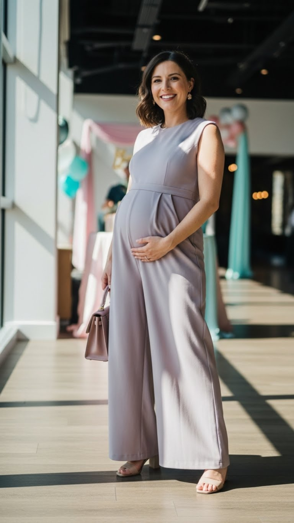 Tailored Jumpsuit with Wide Legs