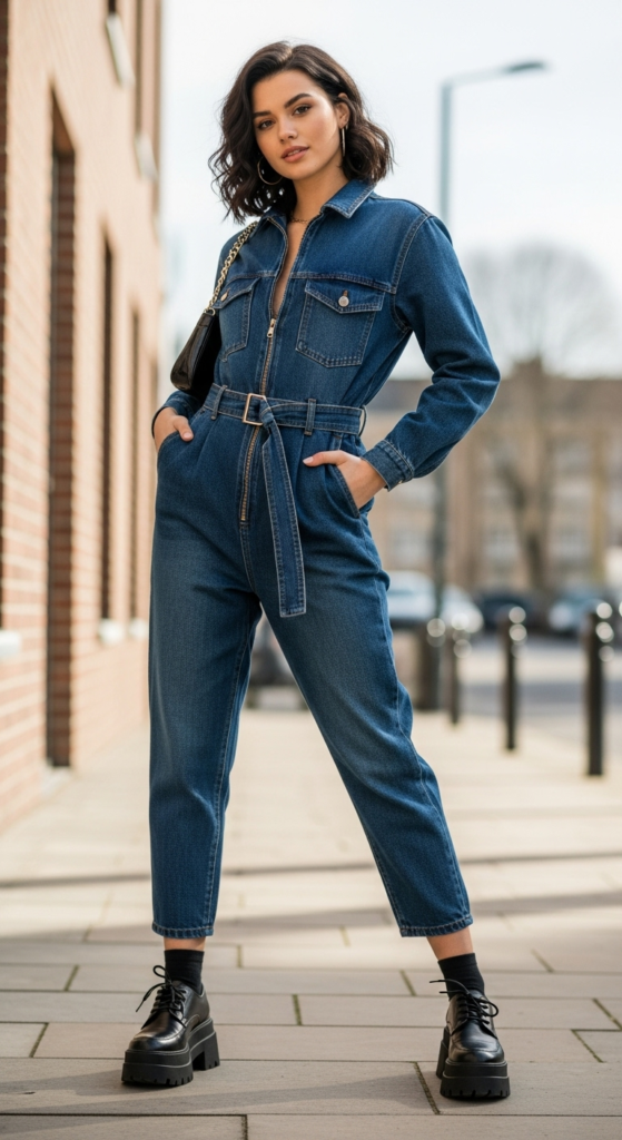 Effortless Denim Jumpsuit