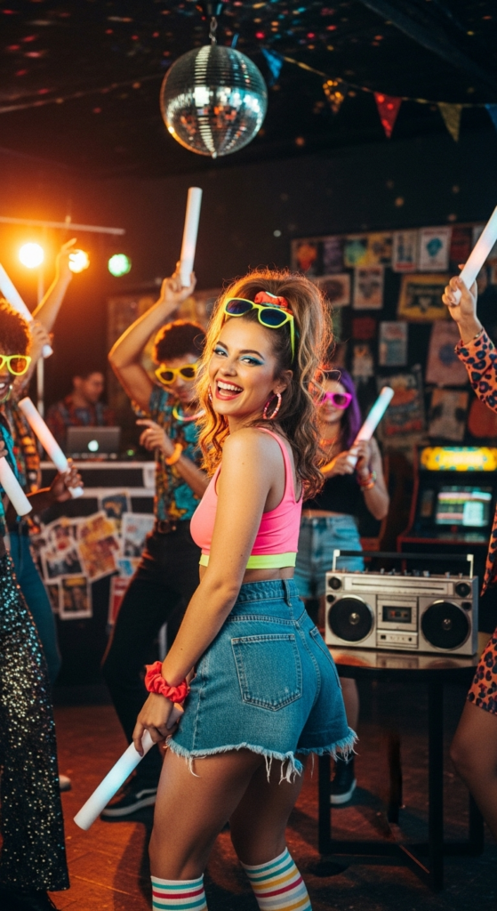 Vintage High-Waisted Shorts