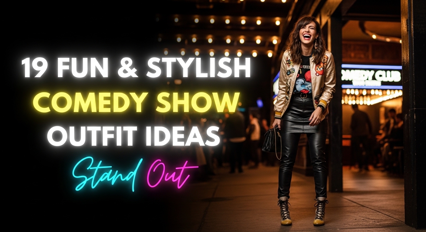 Fun and Stylish Comedy show outfits