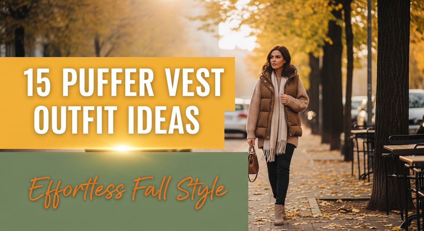 Puffer vast outfit ideas