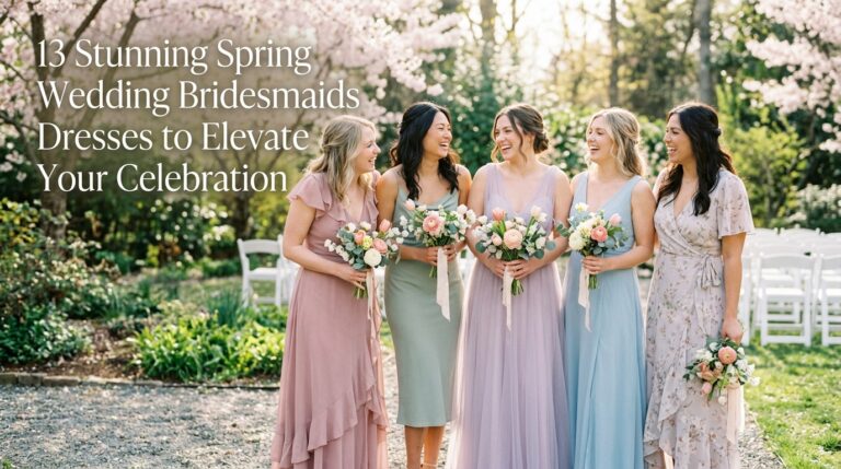 13 Stunning Spring Wedding Bridesmaids Dresses to Elevate Your Celebration