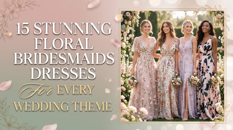 15 Stunning Floral Bridesmaids Dresses for Every Wedding Theme