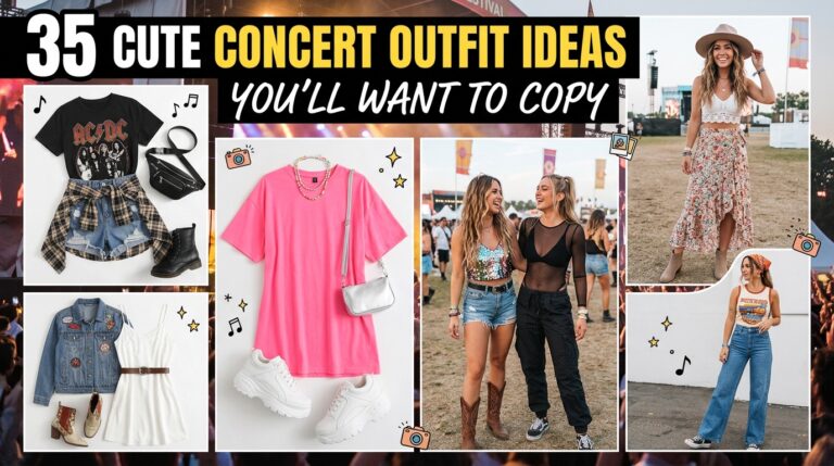 35 Cute Concert Outfit Ideas You’ll Want to Copy