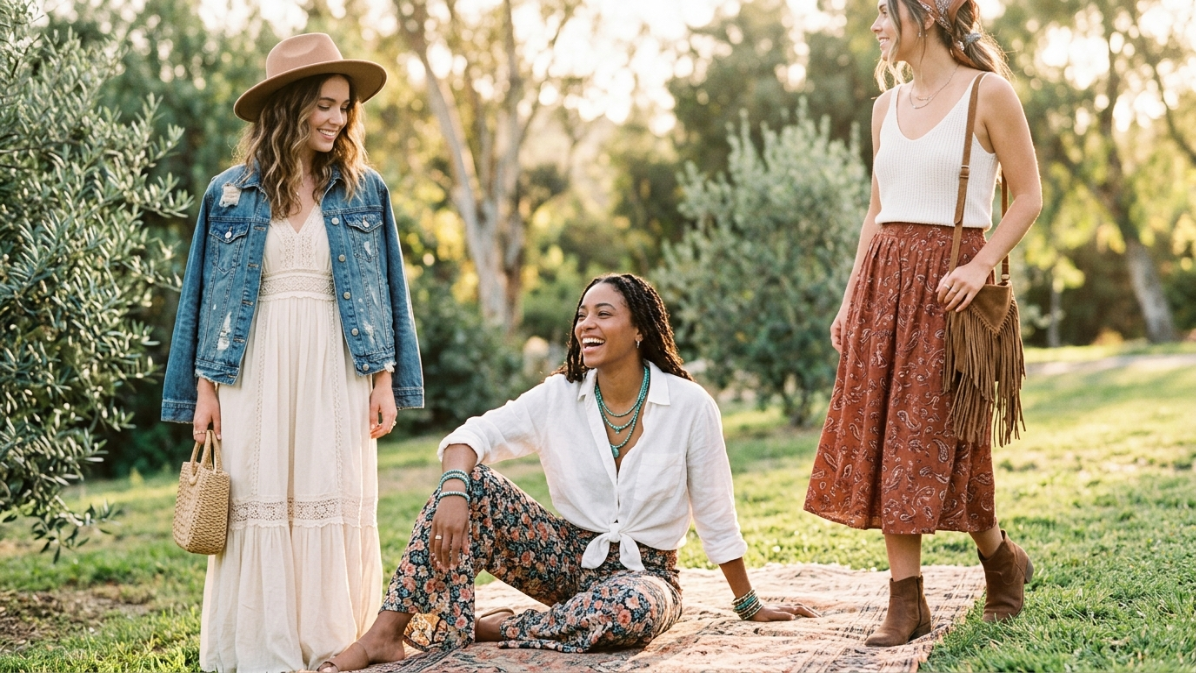 boho dressing